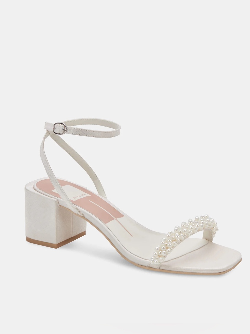 Dolce Vita Zalima Sandal in Vanilla Pearls - size 10 - worn once!!!